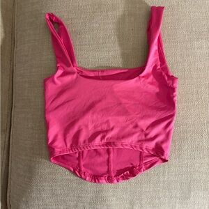 Women's Hot Pink Tank Top